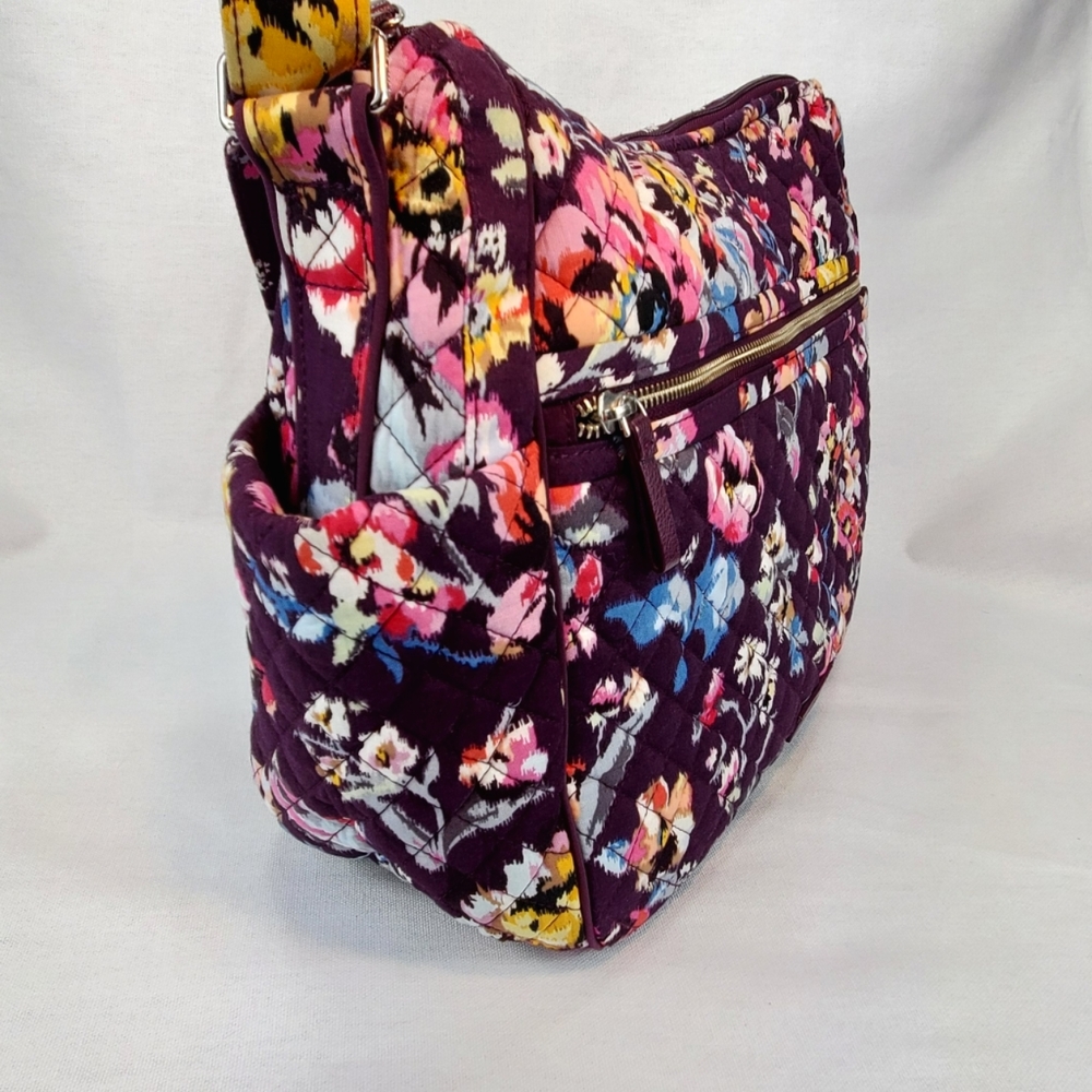 Vera Bradley Large On the Go Purse in Indiana Rose - Picture 4 of 5